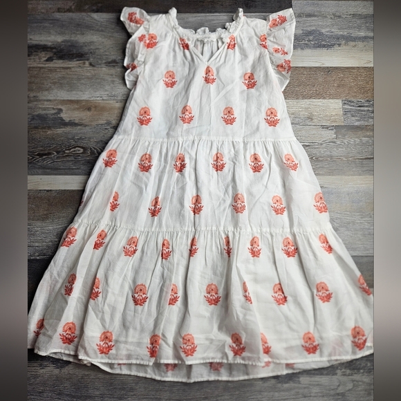 A Loves A Girls Dress XL tiered Ruffles Cap Sleeve